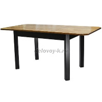 Стол обеденный Мариус М 80 чёрныйдуб 120(170) 80_d_1000 рис1