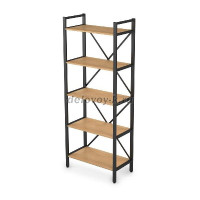 10СО.001 Стеллаж одиночный (800-400-2000) Graphit_Черный рис1