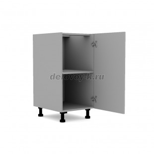 Тумба кухонная с одной распашной дверью 400*500*720 рис2