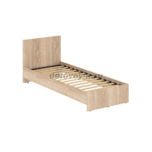 Кровать с изголовьем KBW 208.1 2000х800х800 рис1