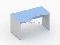 41/п - Стол рабочий 1600х890х750 (правый) орех рис1