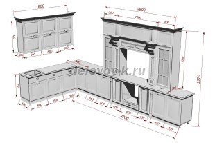 Кухонный гарнитур КАПРИ  рис4