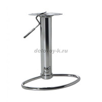 Стойка барного стула (труба+пиастра+подножка) рис1