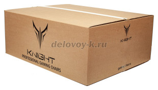 Кресло игровое KNIGHT TITAN ромбики, подголов., крестов. металл рис4