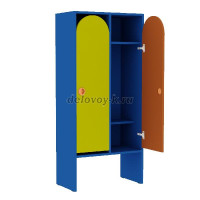 Шкаф для одежды двухсекционный ШДО-02 рис1