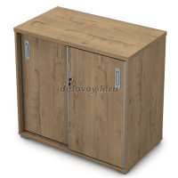 9ШКЗ.002 Шкаф-купе (800-450-750) teakwood рис1