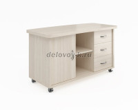 Тумба сервисная ФР-3.1 Дуб молочный рис1