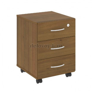 Тумба подкатная (3 ящика, с замком) В.ТМ-3 407*439*556 рис1