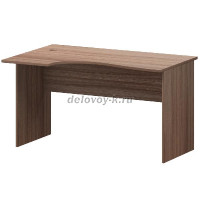 Стол эргономичный левый А-200.ЛВ Темный шимо рис1