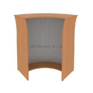 Стойка угловая (радиусный элемент – ролета) 950*950*1150  А.РС-5.5 ролета рис1