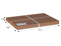 Вешалка Патриция молочный дуб кз белый_j рис3