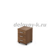 2ТЗ.004 Тумба подкатная (394*454*586),(замок)|шамони темный