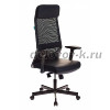 Кресло руководителя Бюрократ T-995 BLACK черный TW-01 искусственная кожа крестовина металл
