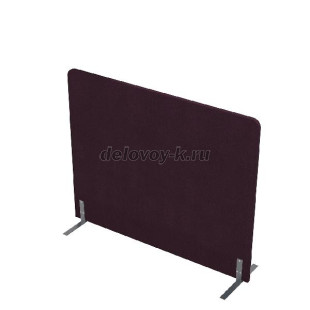 011.МПО.1412 Акустическая мобильная перегородка на стационарных опорах 1400*450*1200 рис2