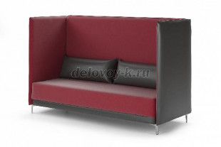 Диван 3-местный высокий ГРАФИТ В рис1