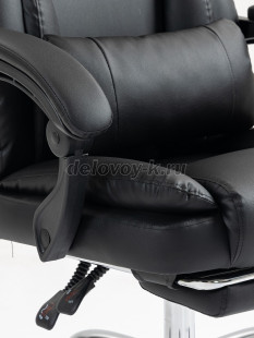 Кресло руководителя с подножкой F5000 экокожа рис3