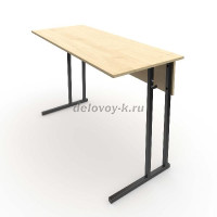 Стол ученический 2-местный рис1