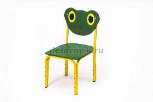 Стул детский регулируемый "Кузя" Лягушонок (0-1)  рис1