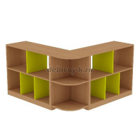 Тумба модульная угловая СТ-006 рис1