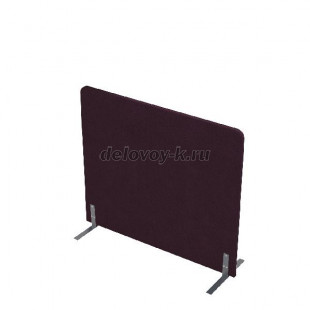 011.МПО.1211 Акустическая мобильная перегородка на стационарных опорах 1200*450*1100 рис1