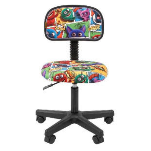 Кресло детское CHAIRMAN Kids 101, ткань, черный пластик рис1