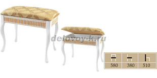 Банкетка Б-7 с ящиком эмаль рис1