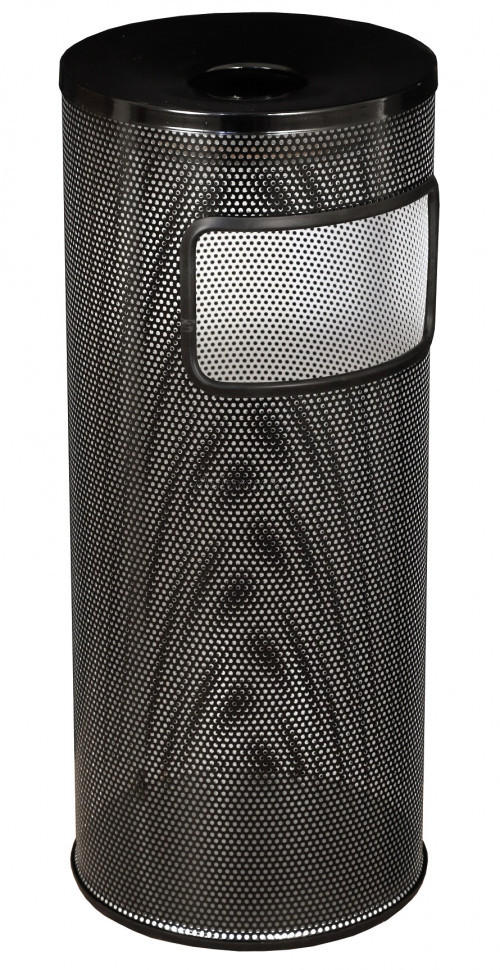 Урна перфорированная с пепельницей К250 фото