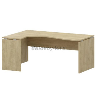 Стол эргономичный левый НТ-060 1600*1100*750мм (Баттл рок) рис1