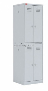 Шкаф металлический для одежды ШРМ-24  600*500*1860мм рис1