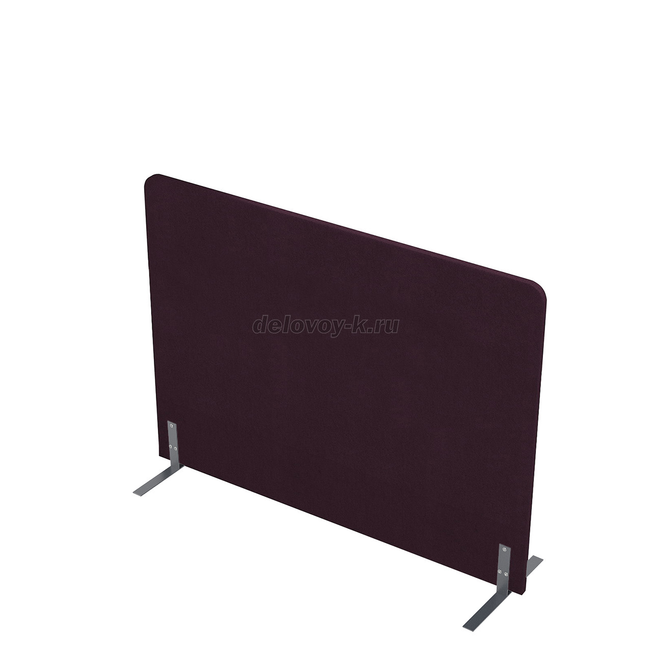 011.МПО.1411 Акустическая мобильная перегородка на стационарных опорах 1400*450*1100 фото